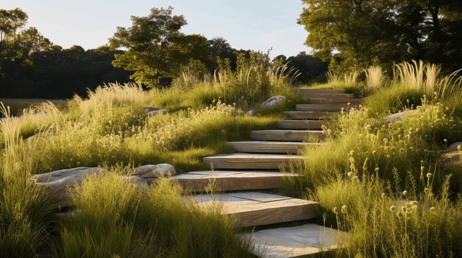 Meadow and Steps